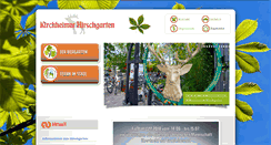 Desktop Screenshot of kirchheimer-hirschgarten.de